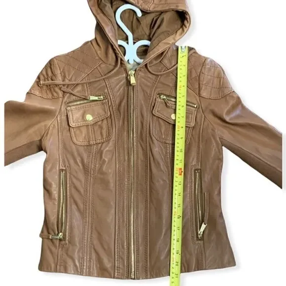 michael Kors Leather Jacket - Picture 11 of 14